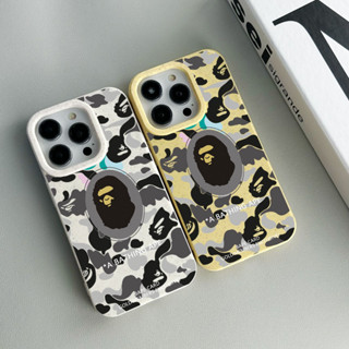 เคสโทรศัพท์มือถือนิ่ม กันหล่น ลายหัวเอป ย่อยสลายได้ สําหรับ Iphone Apple 14ProMax 13 12 11 XS