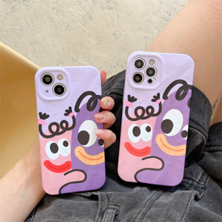 2 in 1 เคสโทรศัพท์มือถือ TPU แบบนิ่ม ฟิล์มจับจีบ สําหรับ iphone Case 14 Pro Max 13 Pro Max 12 Pro Max