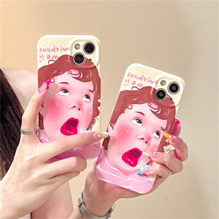 2 in 1 เคสโทรศัพท์มือถือ TPU แบบนิ่ม ฟิล์มจับจีบ สําหรับ iphone Case 14 Pro Max 13 Pro Max 12 Pro Max