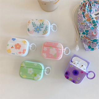 เคสหูฟัง ลายดอกไม้ สําหรับ Apple AirPods Pro2 Pro AirPods 1 2 AirPods 3