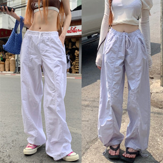 Summer straight casual pants, wide pants, long pants, girls pants