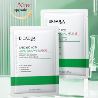 Bioaqua Salicylic Acid มาส์กหน้า กําจัดสิว ให้ความชุ่มชื้น กระชับรูขุมขน