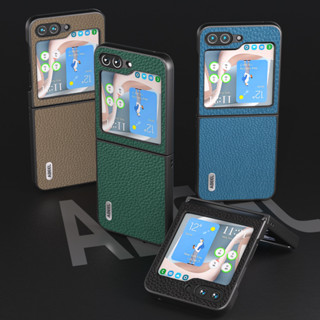 เคสโทรศัพท์หนังวัว แบบฝาพับ บางพิเศษ สําหรับ Samsung Galaxy Z FLIP 4 3 5 flip3 flip4 Flip5