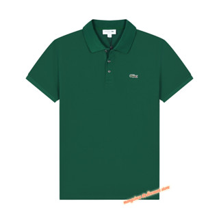 Lacoste เสื้อโปโล แขนสั้น สีเขียว แฟชั่น สําหรับผู้ชาย S-XXL