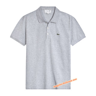 Lacoste เสื้อโปโล แขนสั้น แฟชั่น สําหรับผู้ชาย