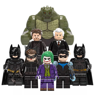 ของเล่นบล็อกตัวต่อ รูปค้างคาว ฆ่าฮีโร่ Joker Nightwing X0341