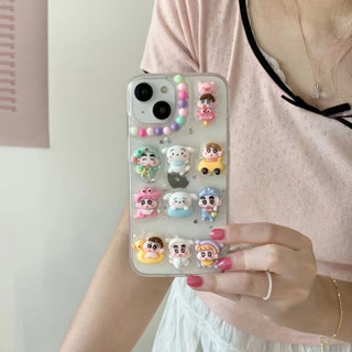 เคสโทรศัพท์มือถือ กันกระแทก ลายน่ารัก 3d สําหรับ iPhone 13 13pro 13promax 14 14promax 14pro 11 12 12pro 12promax