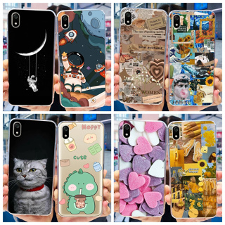 เคสโทรศัพท์มือถือ TPU ใส แบบนิ่ม ลายการ์ตูนนักบินอวกาศ สําหรับ Xiaomi Redmi 7A 5.45 นิ้ว 7A 7 A 7A