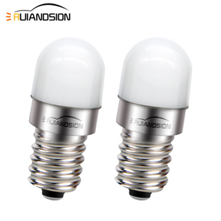 Ruiandsion หลอดไฟ LED 12V 24V 110V 220V E14 สีขาวอบอุ่น สําหรับตู้เย็น เตาอบ ช่วงไฟฮู้ด