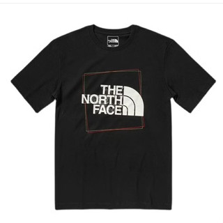 เสื้อยืด ผ้าฝ้าย พิมพ์ลาย The North Face สําหรับผู้ชาย และผู้หญิง