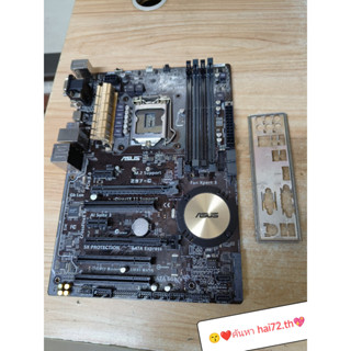 เมนบอร์ด Asus Z97-C R2.01 เมนบอร์ดถอดชิ้นส่วน ระดับไฮเอนด์ พร้อมอินเตอร์เฟส M2 พร้อมแผ่นกั้น ของแท้ ไม่ต้องบํารุงรักษา ใช้ปกติโดยสมบูรณ์ การกําหนดค่าอัพเกรด การตกแต่งสีที่ดี ซีทรูพารามิเตอร์