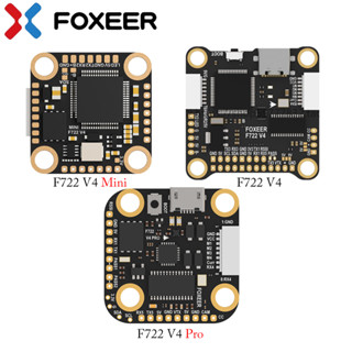 Foxeer F722 V4 Mini V4 Pro 2-6S DC5V 3A BEC เอาท์พุต BF OSD 16M แฟลชหน่วยความจํา ควบคุมการบิน สําหรับโดรน DJI FPV Air FPV