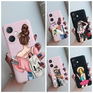 เคสโทรศัพท์มือถือ ซิลิโคนนิ่ม ป้องกันกล้อง แฟชั่น สําหรับ Vivo Y27 Y27 Y 27