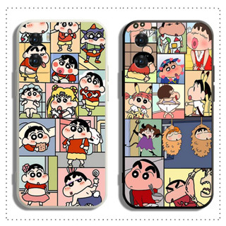 เคสโทรศัพท์มือถือแบบนิ่ม ลายการ์ตูนชินจัง สําหรับ OPPO A98 A78 A77 A76 A96 A74 A57 A77S A54 A17 A17K A16K A16E A16 2021