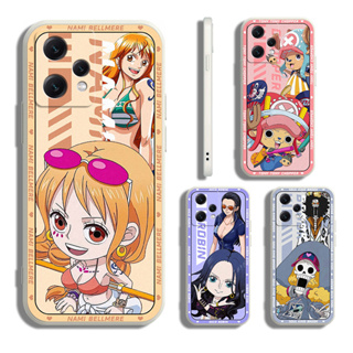 เคส Realme 9 8 8I 7 7I C17 6 5 5S 5i 6i C3 pro 4G 5G โทรศัพท์มือถือแบบนิ่ม ลาย onepiece nami robin สําหรับ