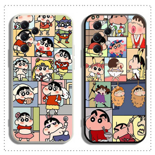 เคสโทรศัพท์มือถือ ลายการ์ตูนชินจัง สําหรับ Samsung A73 A53 A33 A23 A13 A04S A72 A52 A52S A42 M42 A32 A22 A12 M12 M22 M32