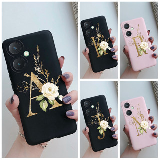 เคสโทรศัพท์ ซิลิโคนนิ่ม TPU ลายตัวอักษร แฟชั่น สําหรับ Vivo Y27 VivoY27 Vivo Y27 Y 27