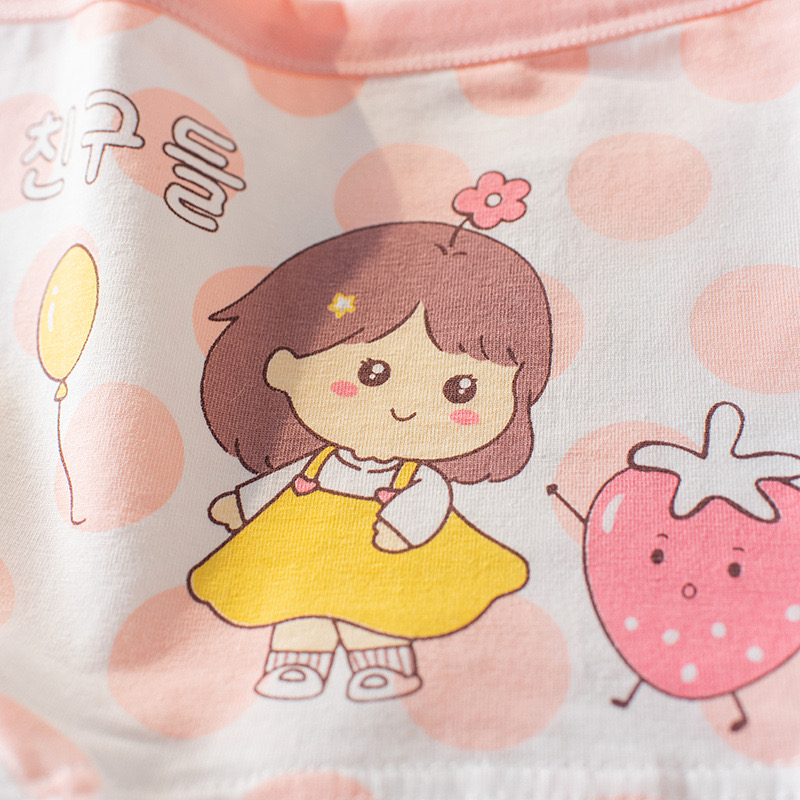 กางเกงในเด็กกางเกงบ็อกเซอร์หญิงกางเกงขาสั้นเด็ก - รูปที่ 4