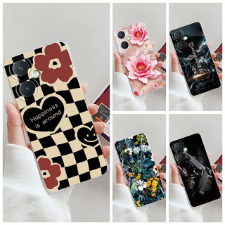 สําหรับ Vivo Y27 4G เคสนิ่ม TPU กันกระแทก เคสเจลลี่ใส