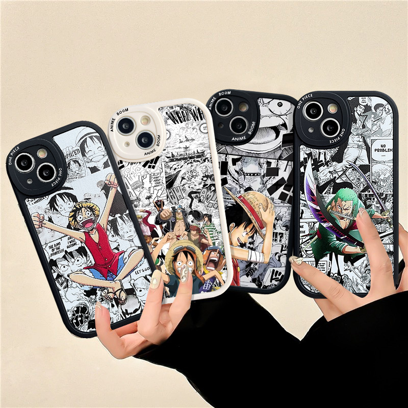 เคสโทรศัพท์มือถือ แบบนิ่ม ลายการ์ตูนอนิเมะวันพีช ลูฟี่ สําหรับ Vivo Y12 Y22s Y36 Y21 Y22 Y17 Y35 Y02 Y02s Y20 Y12i Y15s Y30 Y51 Y15 Y16 Y21s Y15A Y33s Y31 Y11 V25E V23E V23 Y20i Y91C Y22s Y21A Y91