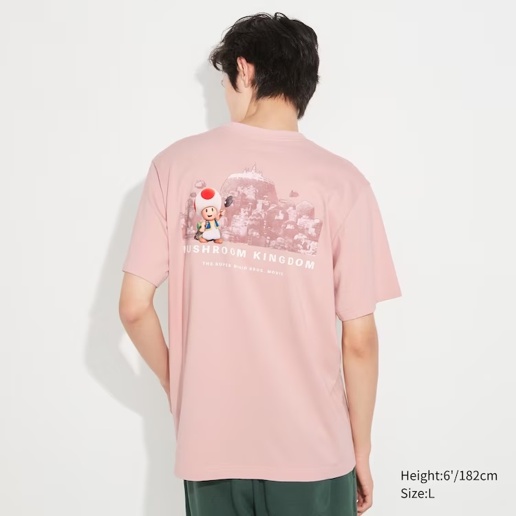 Uniqlo Super Mario Brothers Movie UT (เสื้อยืดแขนสั้น) MDSO4