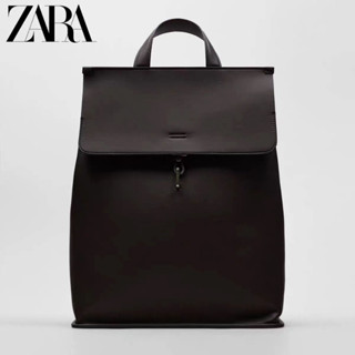 Zara กระเป๋าเป้สะพายหลังลําลอง ความจุขนาดใหญ่ ระดับไฮเอนด์ เหมาะกับนักเรียน สไตล์เรโทร สําหรับผู้ชาย