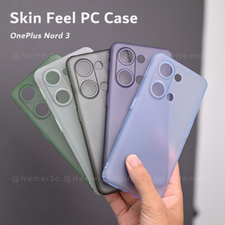 สําหรับ OnePlus Nord 3 5G เคส NoYellowing โปร่งใส บาง แข็ง PC เคสน้ําผึ้ง