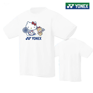 Yonex ใหม่ เสื้อยืด ลายวัฒนธรรมแบดมินตัน เทนนิส วอลเลย์บอล แบบแห้งเร็ว สําหรับนักเรียน ทุกเพศ ทุกวัย