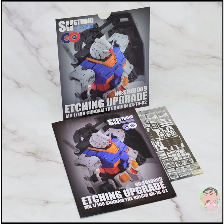 SH STUDIO MG 1/100 GTO ORIGIN RX-78-2 Gundam High Detail อัพเกรด Etching Parts