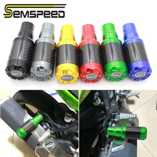 【SEMSPEED】การ์ดกันล้มท่อไอเสีย อลูมิเนียม CNC M8 สําหรับ CFMOTO 450SR 2022-2023