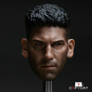 โมเดลฟิกเกอร์ Jon Bernthal Head Sculpt สเกล 1:6 สําหรับฟิกเกอร์ 12 นิ้ว