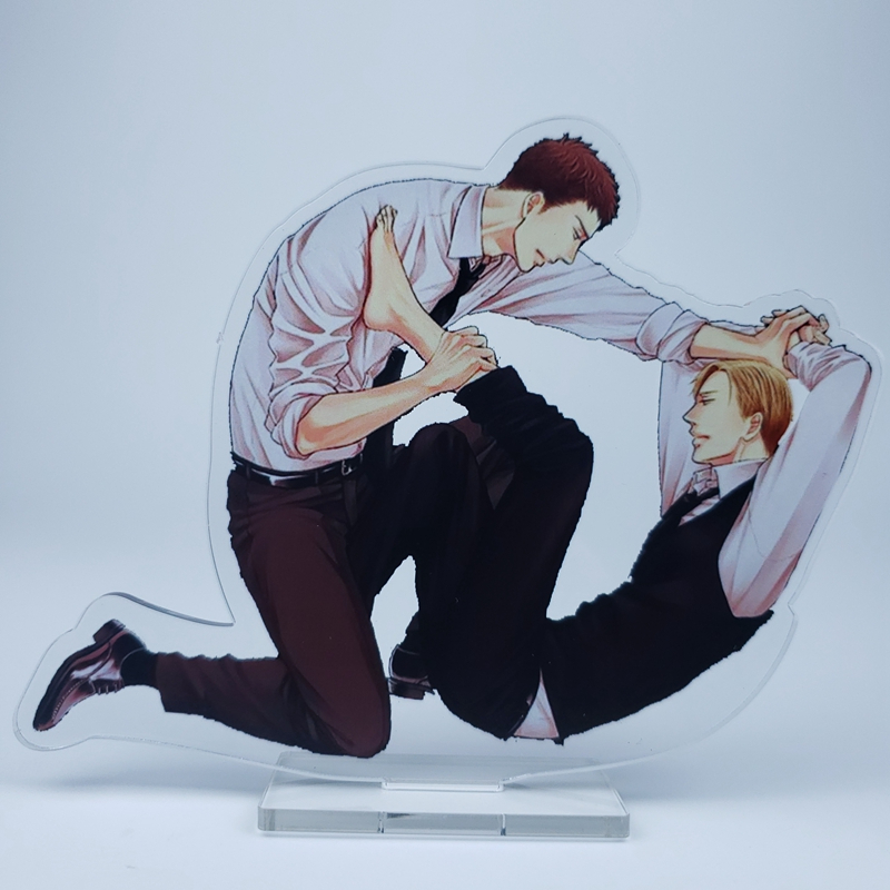 Anime Stand Twittering Birds Never Fly Yashiro Domeki Chikara BL Figure  Display