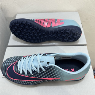 รองเท้าฟุตบอล Niike Mercurial Vapor XI กลางแจ้ง สนามหญ้า TF รองเท้าฟุตบอล พร้อมส่ง COD