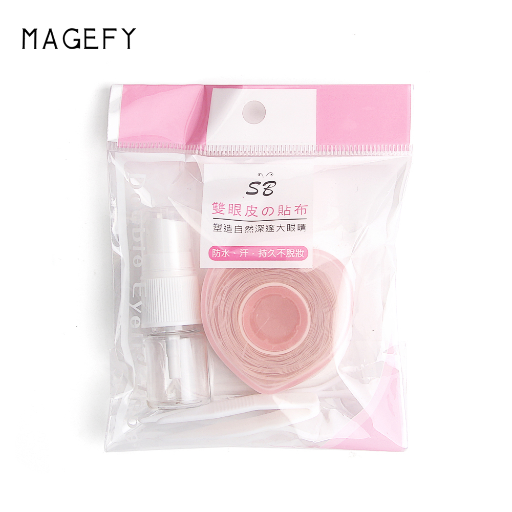 MAGEFY ธรรมชาติและไม่เห็น สติกเกอร์ตาสองชั้น  สีเนื้อ 2 ชั้น 1 ชุด มี 360 ชิ้น แผ่นแปะตาสองชั้น 3046 - รูปที่ 5