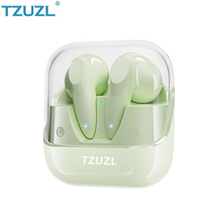 Tzuzl G60 TWS หูฟังเกมมิ่งบลูทูธไร้สาย พร้อมกล่องชาร์จ สําหรับอุปกรณ์ทุกรุ่น