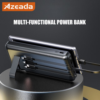 Azeada พาวเวอร์แบงค์ PD-P92 10000mAh 20000mAh PD-P93 LED แบบพกพา