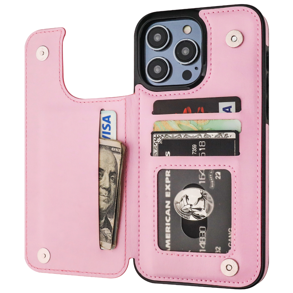 Iphone 14 pro max wallet case เคสหนังสําหรับ iphone 14/13/12/11 apple case