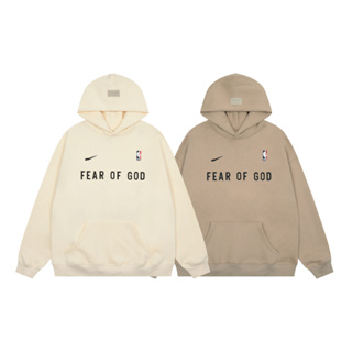 Fear OF GOD FOG Three Party Co branded AIR เสื้อกันหนาว มีฮู้ด สไตล์สปอร์ต สําหรับผู้ชาย และผู้หญิง