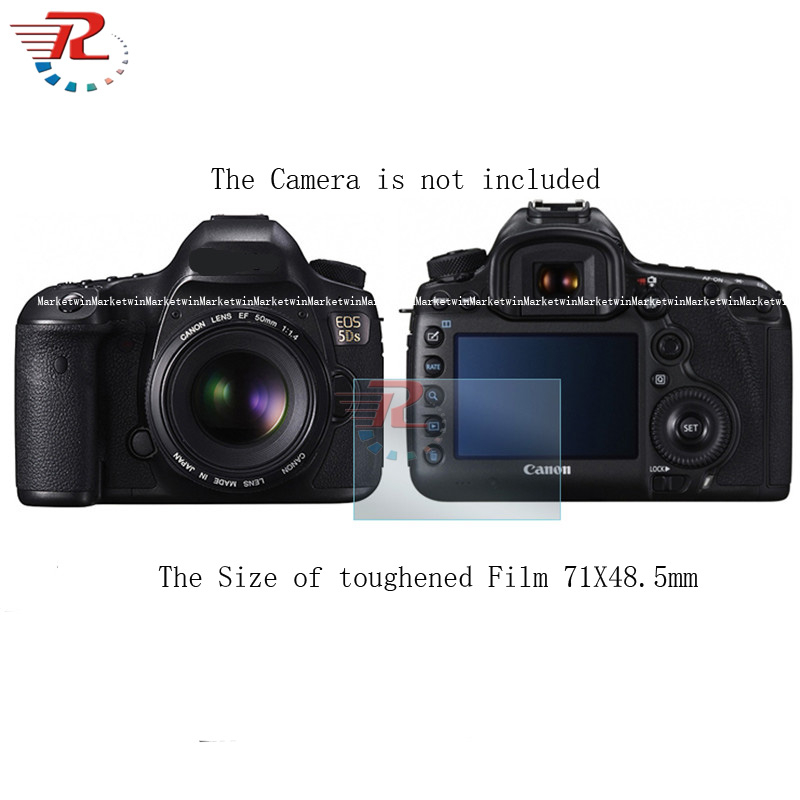 Canon EOS 5Ds กล้องกระจกนิรภัยป้องกันหน้าจอสําหรับ Canon EOS 5Ds กล้องฟิล์มฟิล์มนิรภัย HD ฟิล์มป้องก
