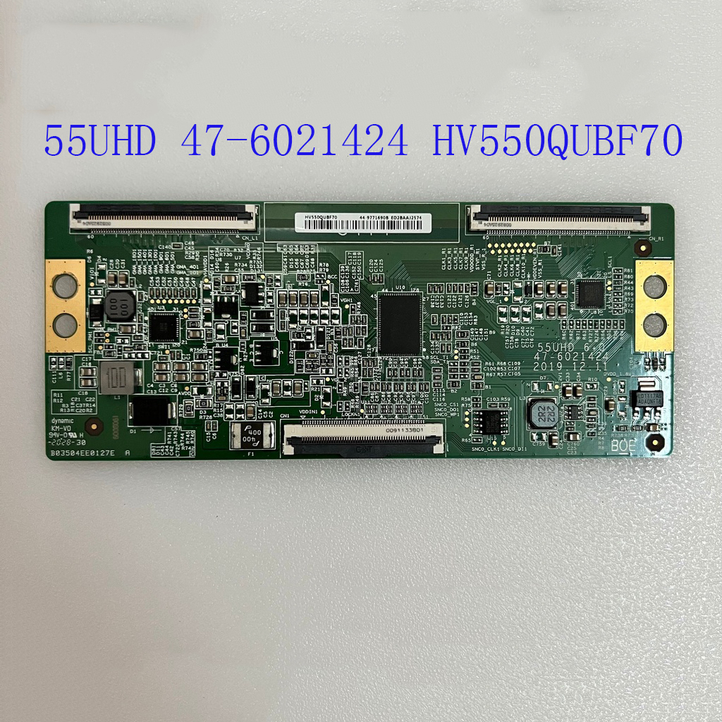 Tcon Board บอร์ดลอจิกทีวี LCD BOE 55UHD 47 ขนาด 183 ซม.6021424 Hv550qubf70
