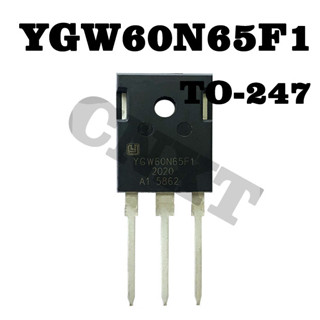 1 ชิ้นต่อล็อต IGBT YGW40N65F1 YGW50N65F1 YGW60N65F1 TO-247 อุปกรณ์จัดการเอฟเฟคสนาม