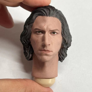 โมเดลฟิกเกอร์ Star Wars Kylo Ren Head Sculpt ขนาด 1/6 สําหรับฟิกเกอร์ 12 นิ้ว