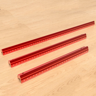 Woodworking Scriber Ruler Precision Marking V-shaped Rule Scriber Line Gauge Imperial Parallel Vertical Measuring Ruler
