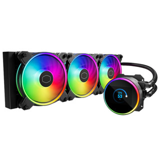 Cooler Master G360 CPU Aio Liquid Cooler ARGB พร้อมหน้าจอแสดงผล LCD สําหรับ Intel LGA1155 LGA1200 LGA1700 AMD AM5 AM4