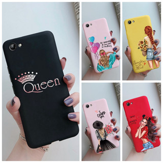 เคสโทรศัพท์ ซิลิโคนนิ่ม TPU ลายมงกุฎเด็กผู้หญิง แฟชั่น สําหรับ Vivo Y71 1724 Y71 Y 71