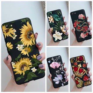 เคส Vivo Y71 เคสกันกระแทก ซิลิโคนนิ่ม ลายดอกไม้สวยงาม สําหรับ Vivo Y71 Y 71