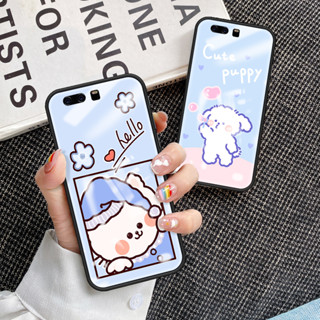 สําหรับ Huawei P10 Plus เคสโทรศัพท์ Huawei P10 Plus เคส กระจกนิรภัย เคสนิ่ม TPU ขอบป้องกัน แข็ง กันกระแทก แฟชั่น เคสด้านหลัง