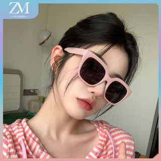【Tiger Glasses】แว่นกันแดดน้ําหนักเบา แว่นกันแดดแฟชั่น แว่นกันแดดกรอบใหญ่ ป้องกันแสงแดด 033
