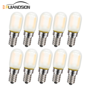 Ruiandsion 1W E12 E14 หลอดไฟ LED 220V สีวอร์มไวท์ สําหรับตกแต่งโคมไฟระย้า ในบ้าน นอกบ้าน