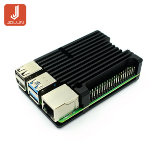 เคสกล่องอลูมิเนียมอัลลอย ระบายความร้อน 4B สําหรับ Raspberry PI รุ่น 4 PI Generation 4 b+